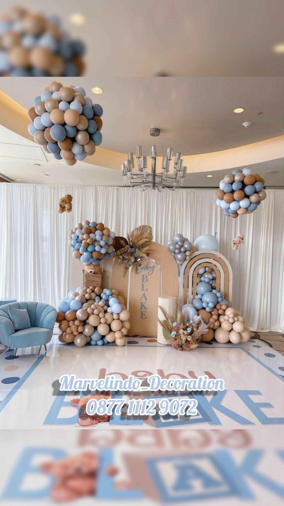 dekorasi balon untuk baby shower