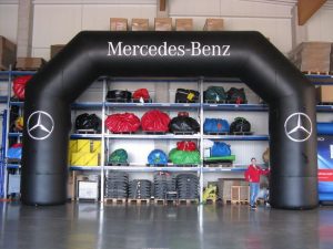 balon gate mercendes benz
