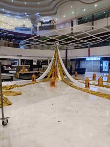 dekorasi styrofoam tema ramadhan